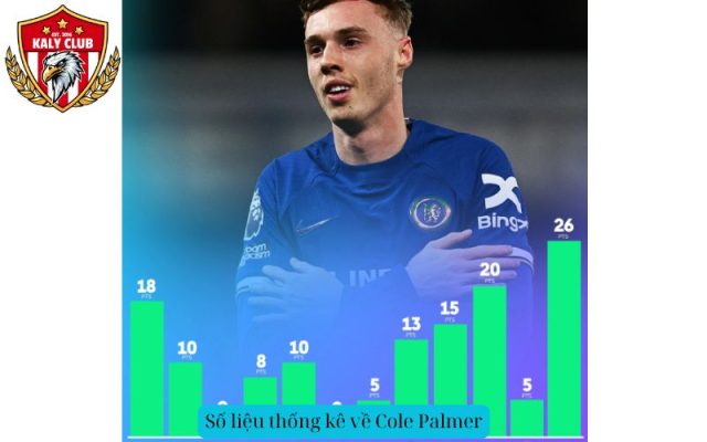 Số liệu thống kê về Cole Palmer
