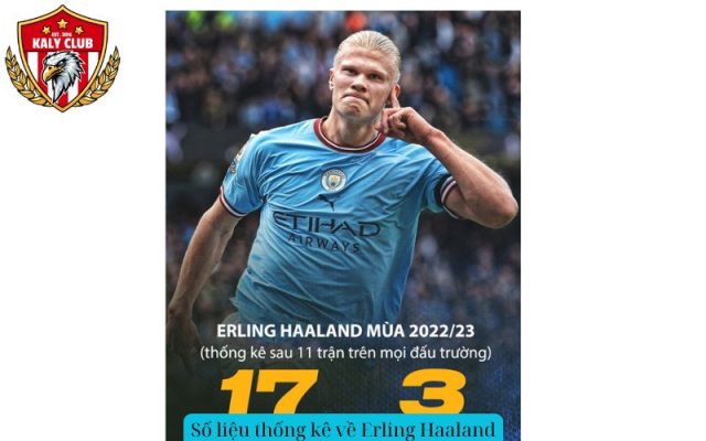 Số liệu thống kê về Erling Haaland